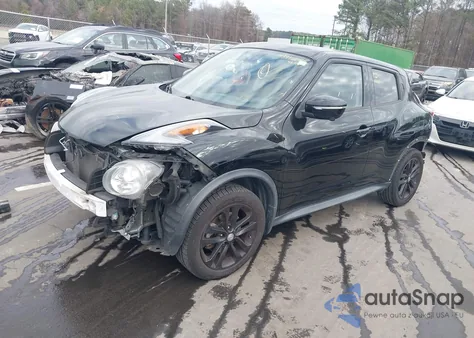 2016 Nissan Juke Sv z USA, uszkodzony, nr VIN JN8AF5MR8GT607706